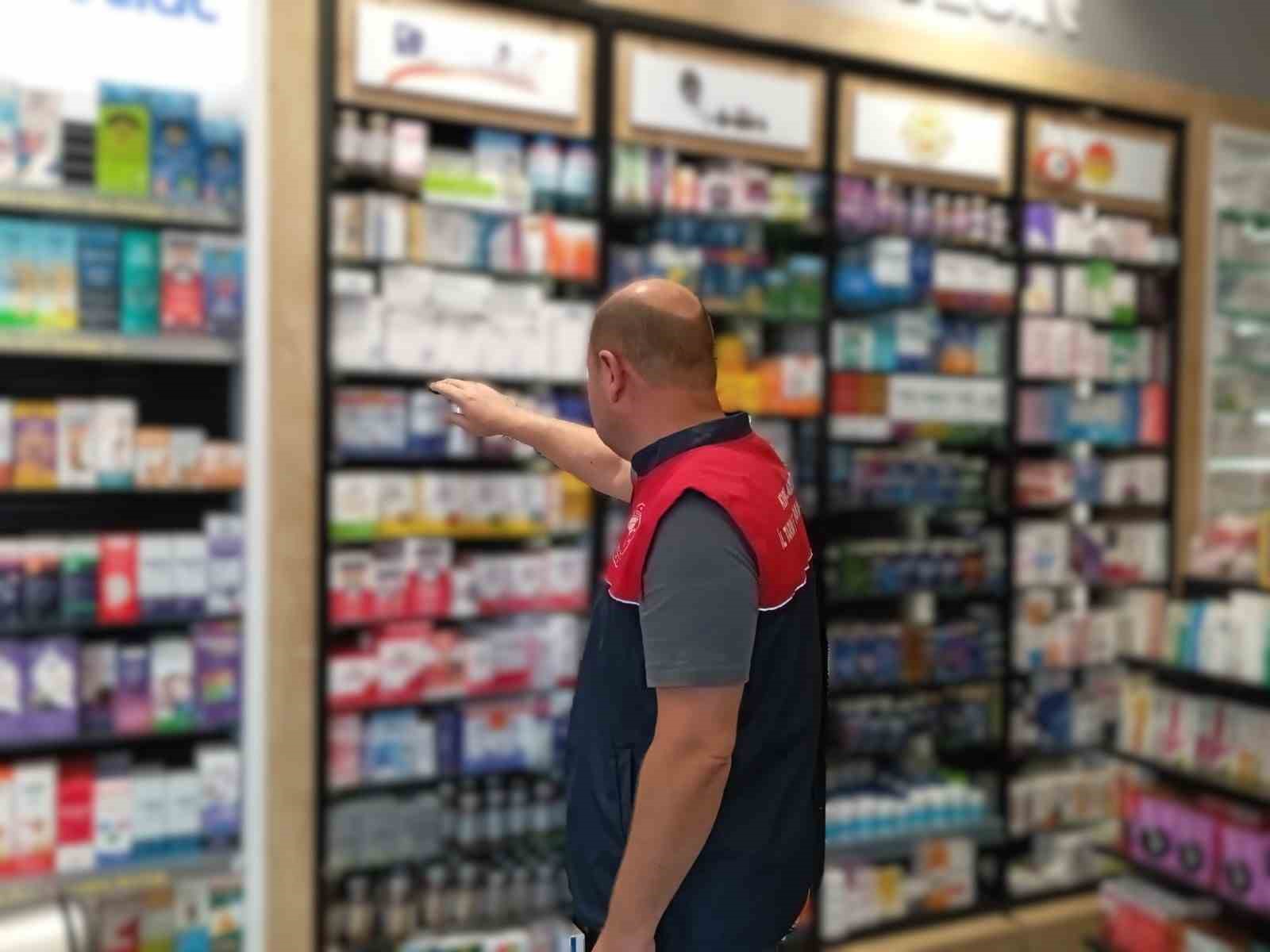 Kırklareli’nde eczanelere denetim