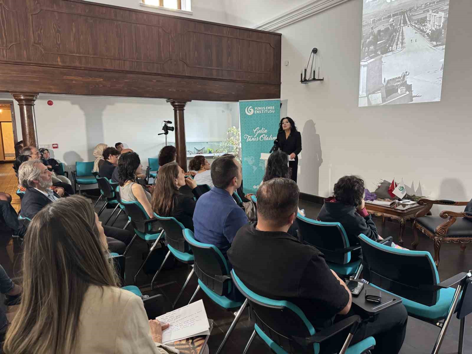 Yunus Emre Enstitüsünde Terra-Sanat Söyleşileri başladı