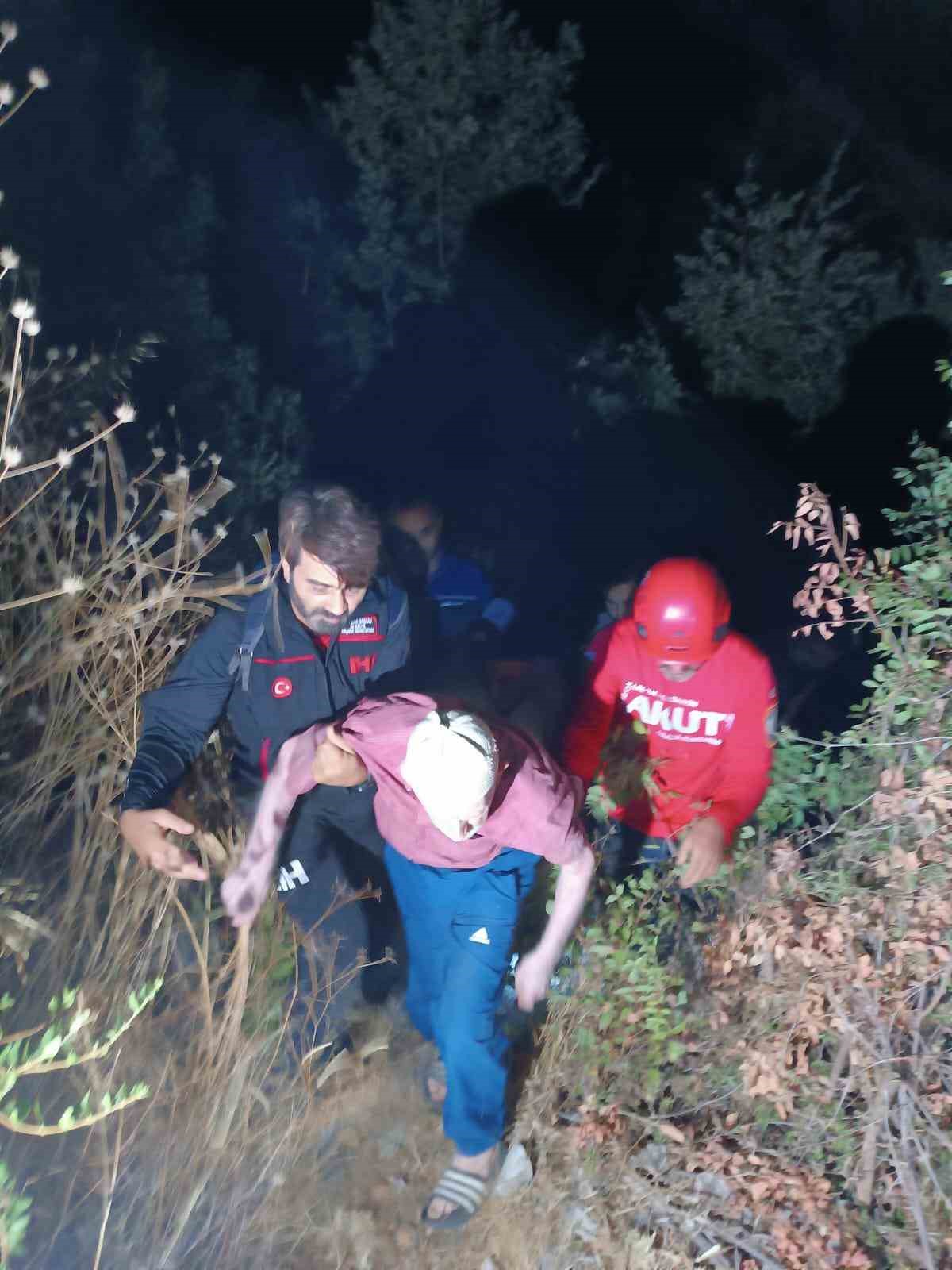 Alanya’da kaybolan alzheimer hastası vatandaş ekipler tarafından bulundu