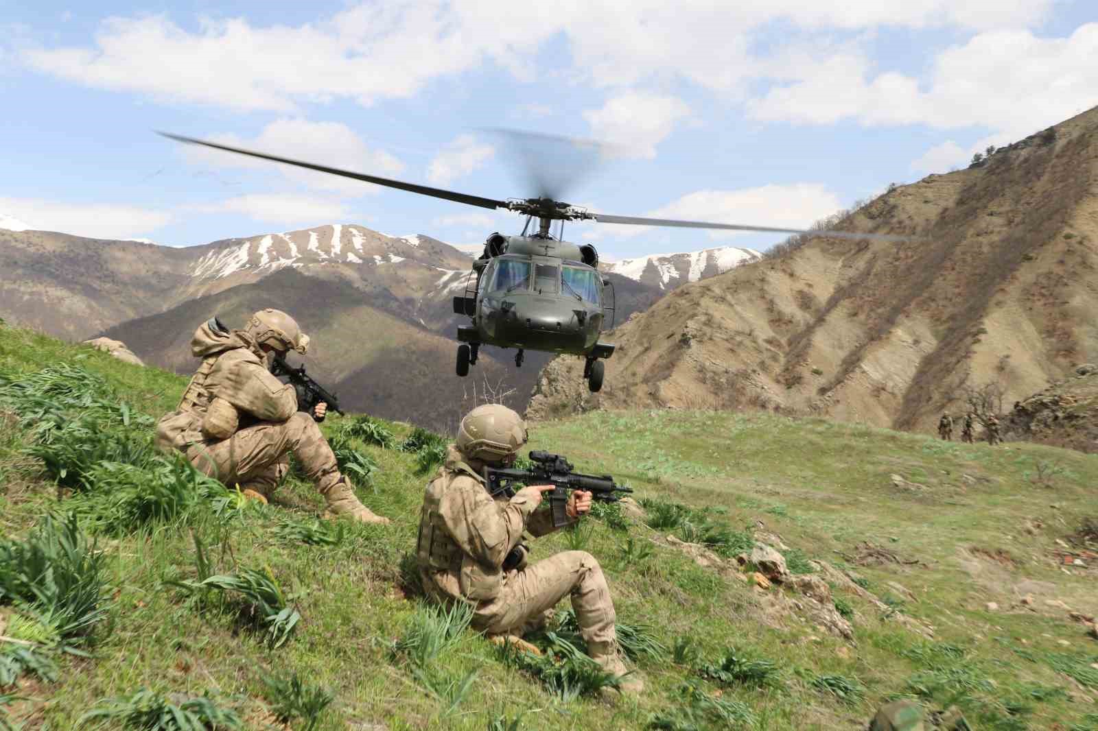 Erzincan’ın da aralarında bulunduğu 30 ilde 144 mağara ve barınma alanı imha edildi