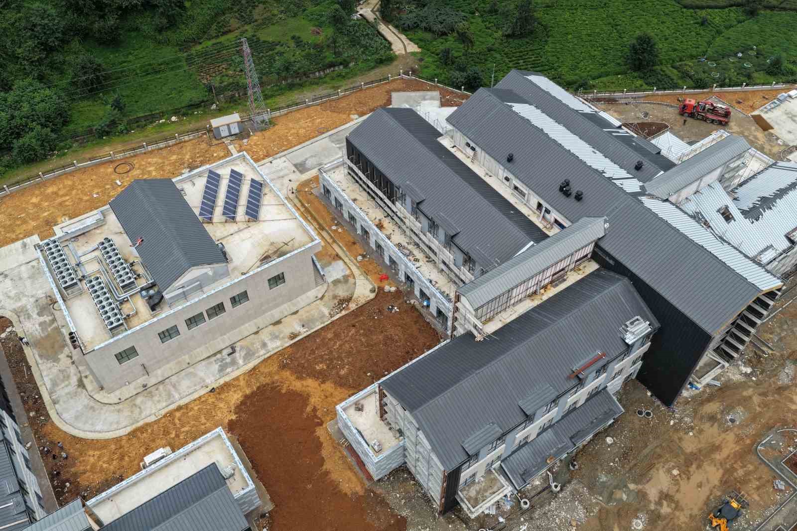 Güneysu’da 100 yataklı devlet hastanesi hizmete hazırlanıyor