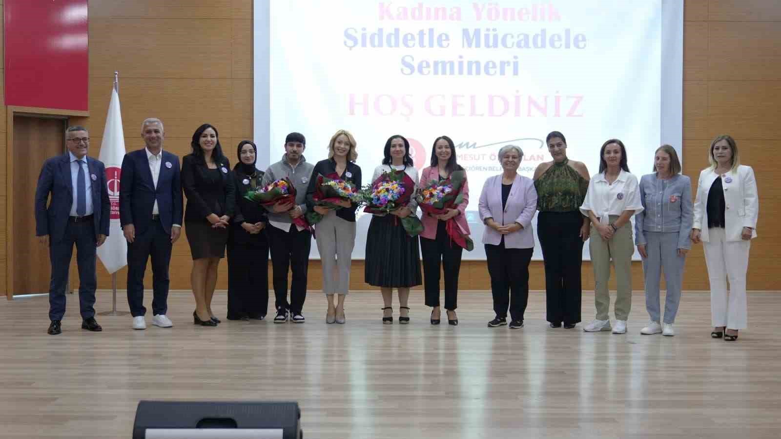 Keçiören Belediyesi&rsquo;nden kadına yönelik şiddetle mücadele semineri