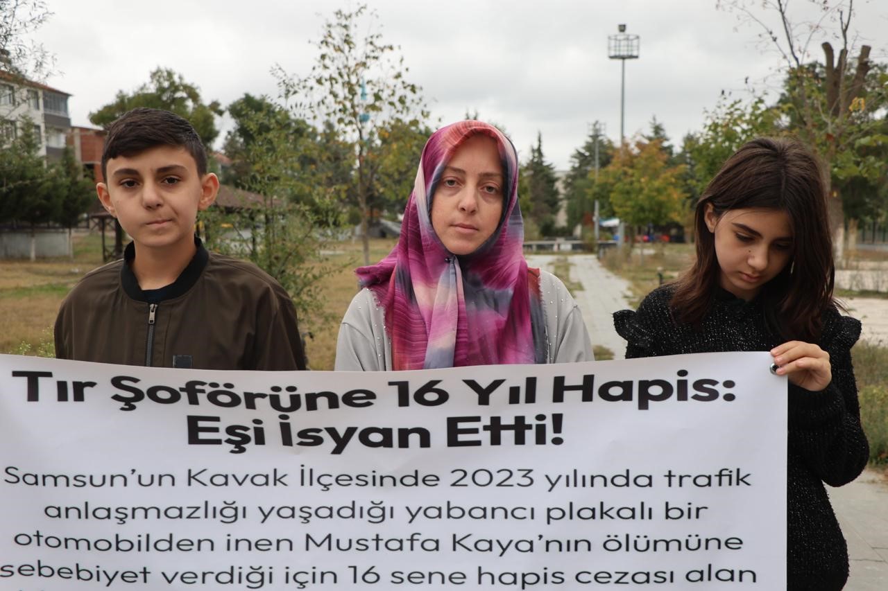 16 yıl hapis alan tır şoförünün eşi: "Adalet istiyorum"