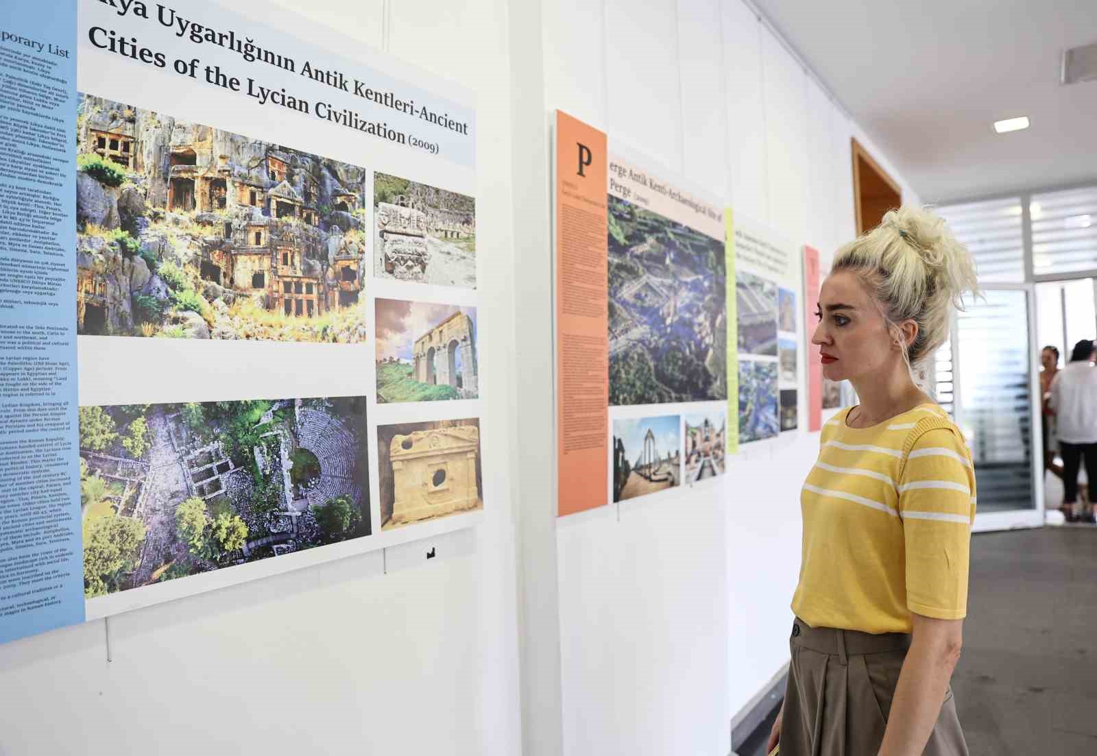 "UNESCO Dünya Miras Listesi’nde Antalya" fotoğraf sergisi açıldı