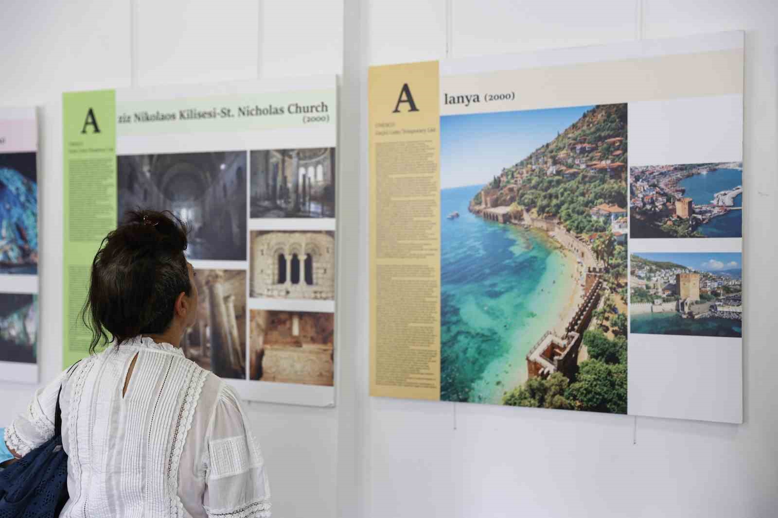 "UNESCO D&uuml;nya Miras Listesi&rsquo;nde Antalya" fotoğraf sergisi a&ccedil;ıldı
