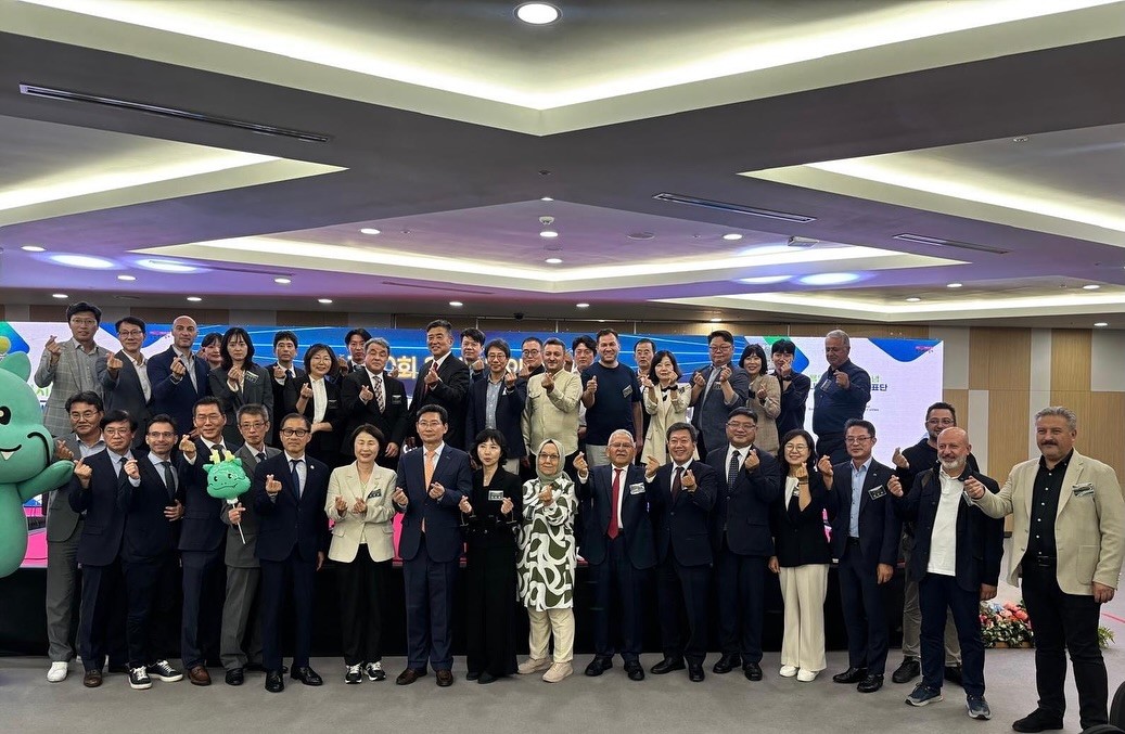 Başkan B&uuml;y&uuml;kkılı&ccedil;, G&uuml;ney Kore&rsquo;nin kardeş şehri Yongin&rsquo;deki onuruna verilen yemekte konuştu
