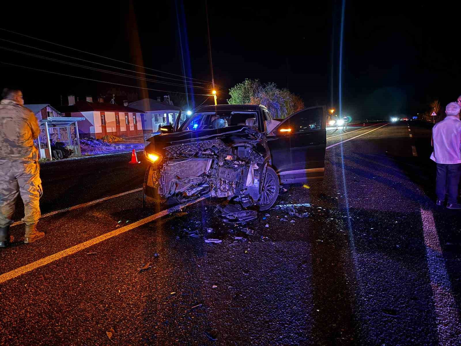 Elazığ&rsquo;da trafik kazası: 1 yaralı
