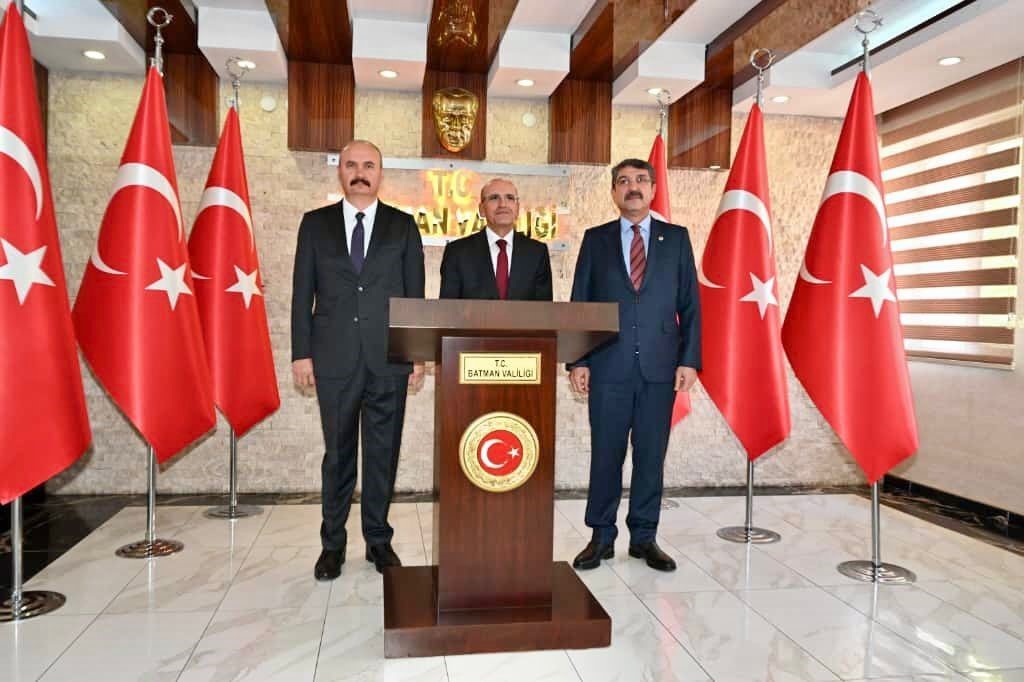 Hazine ve Maliye Bakanı Şimşek Batman&rsquo;da

