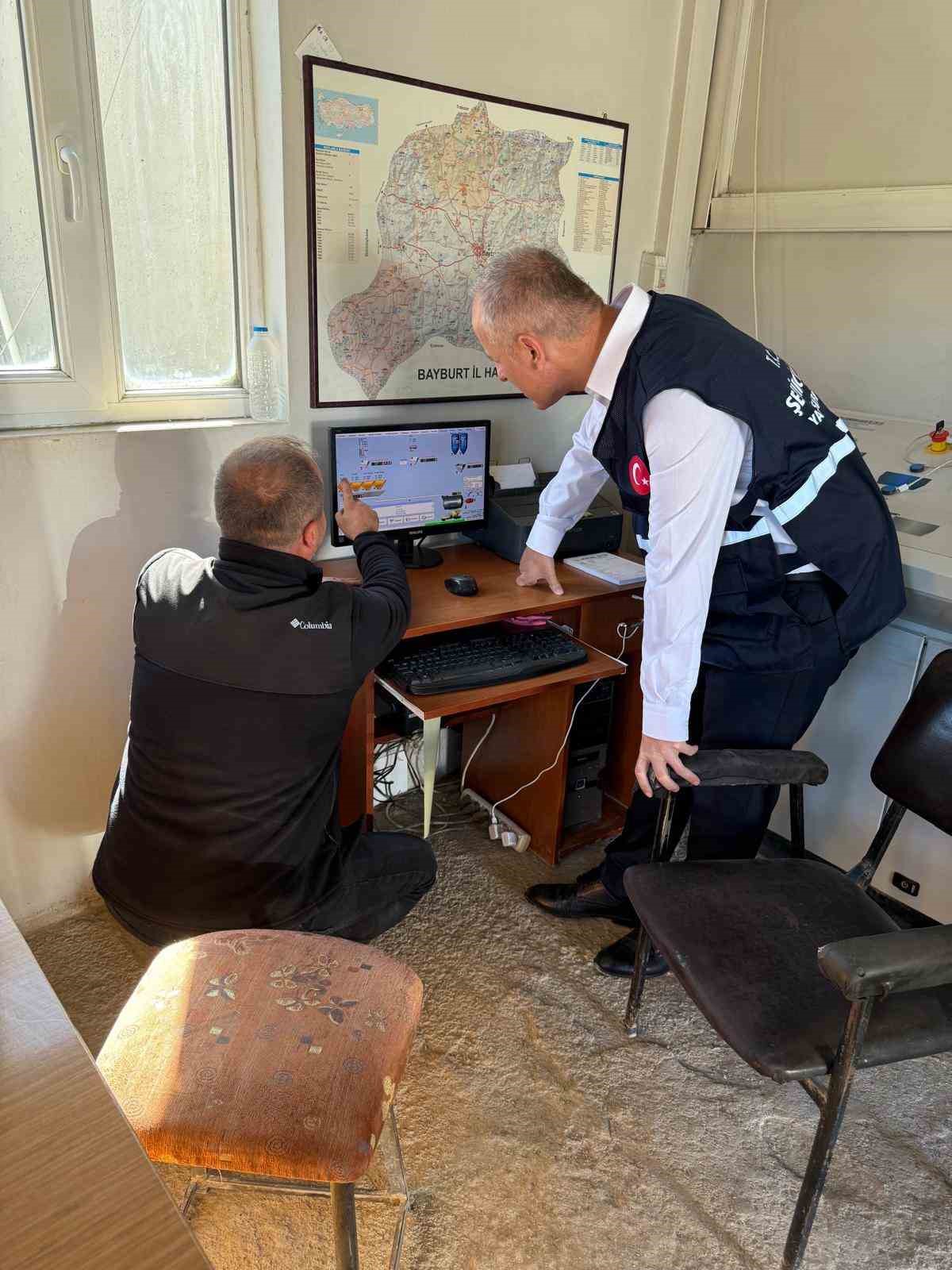 Bayburt&rsquo;ta &ccedil;evre ekipleri, Kop T&uuml;neli ve beton santrallerini denetledi
