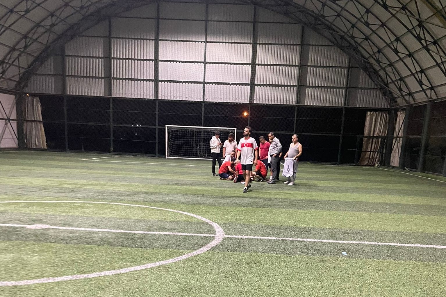 Halı saha maçı ölümle bitti