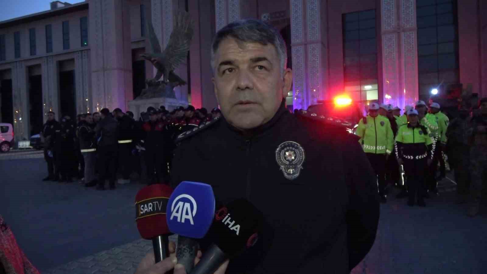 Erzurum&rsquo;da 55 ekip ve 600 polisin katılımıyla uygulama yapıldı
