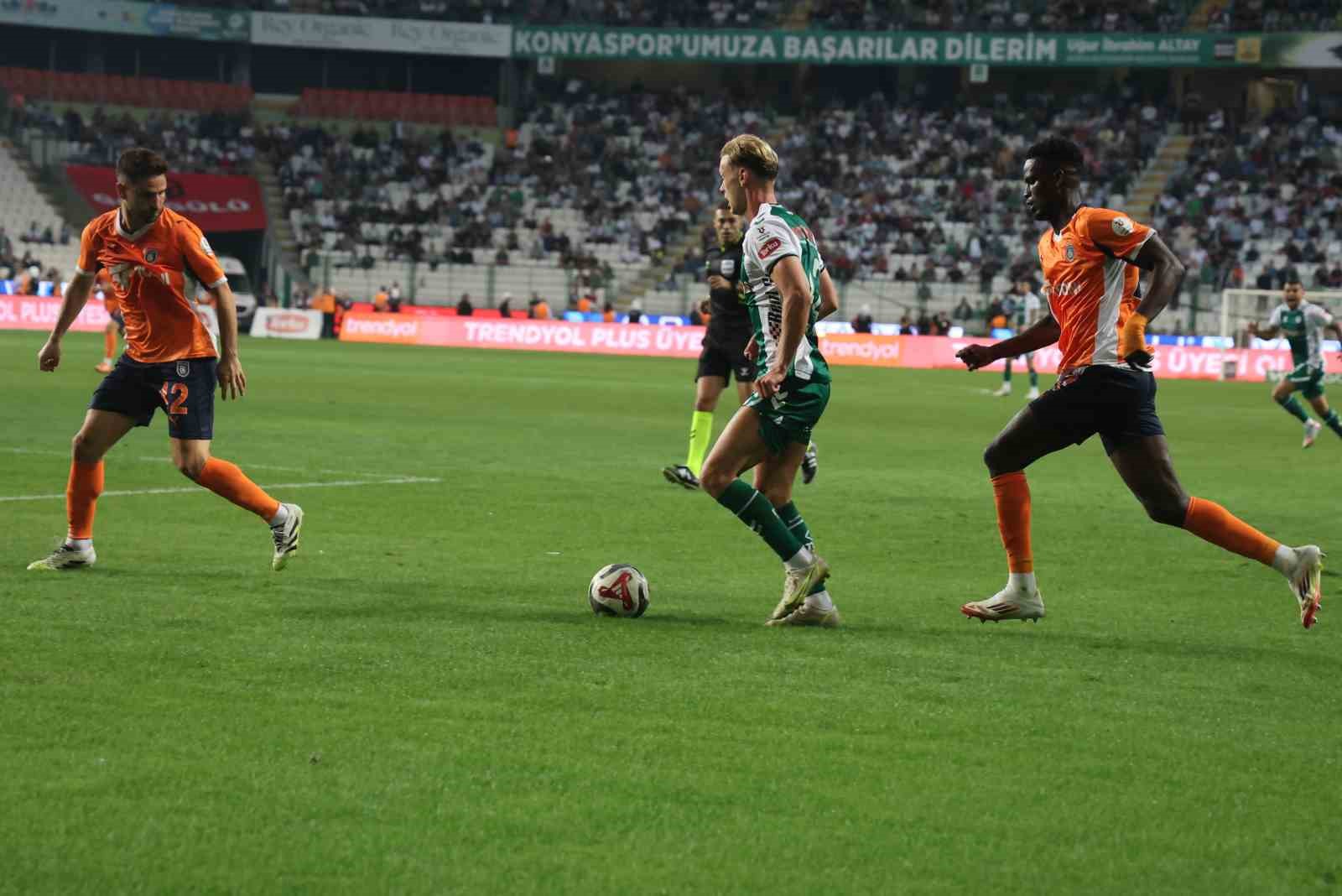 Trendyol Süper Lig: Konyaspor: 2  - RAMS Başakşehir: 1  (Maç sonucu)