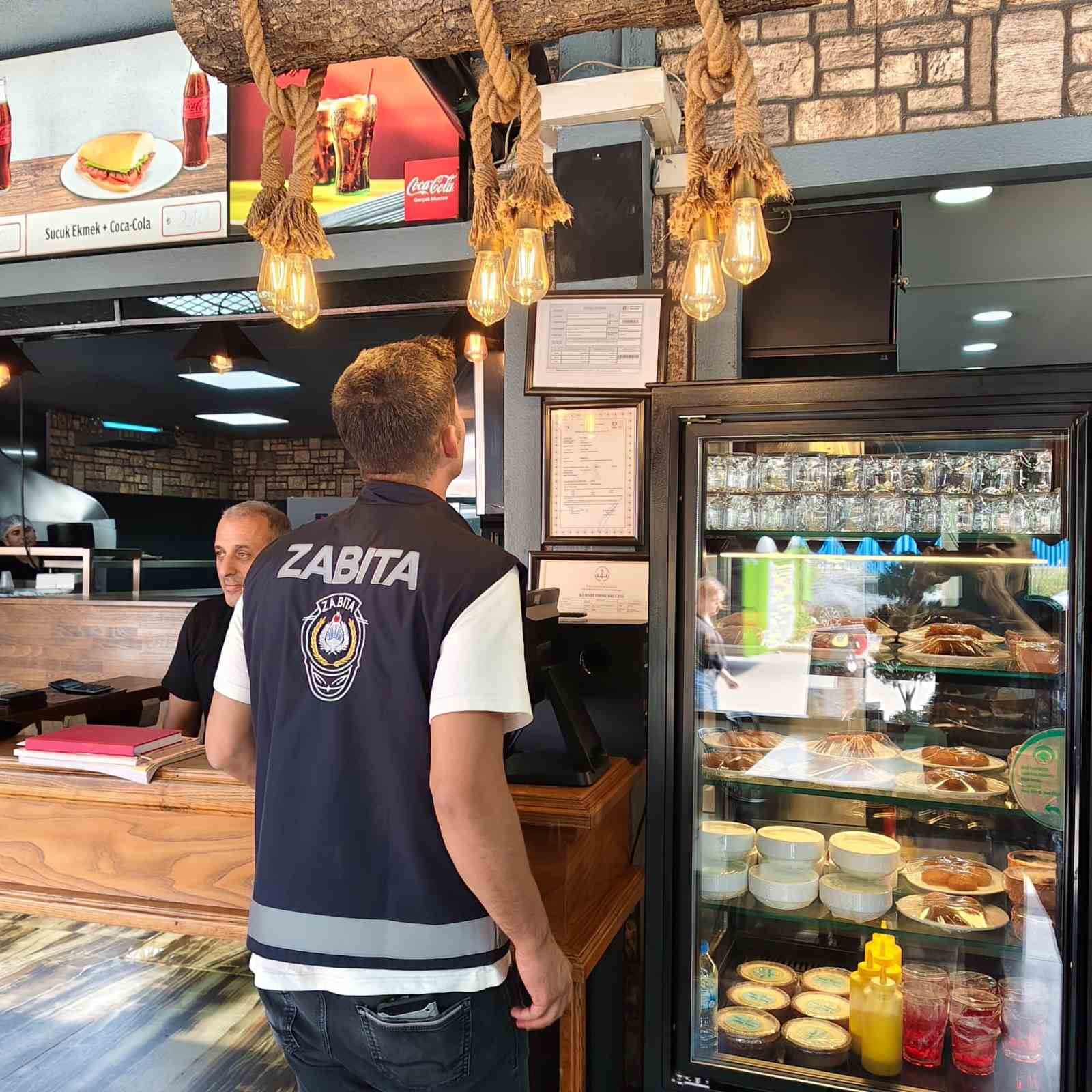 Düzce’de ticaret il müdürlüğü ve zabıta sahada