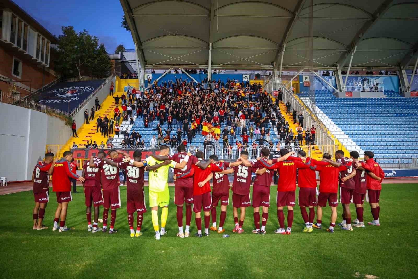 G&ouml;ztepe, 7 ma&ccedil;ın 5&rsquo;inde kalesini gole kapattı
