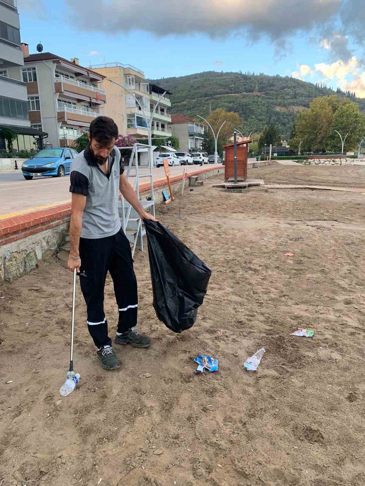 Kocaeli sahilleri temiz bir sezon ge&ccedil;irdi
