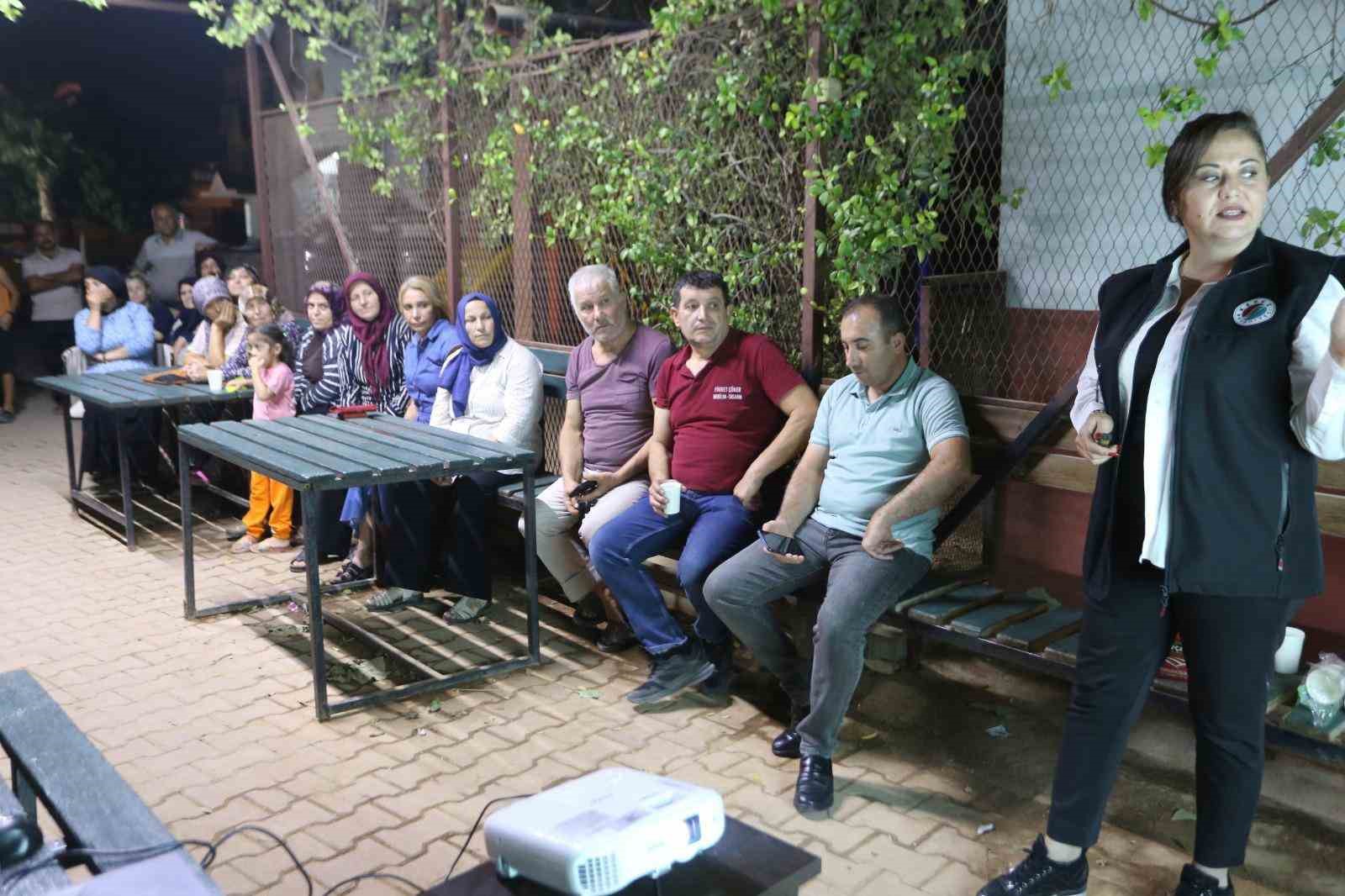 Kepez&rsquo;de site sakinlerine afet farkındalık eğitimi
