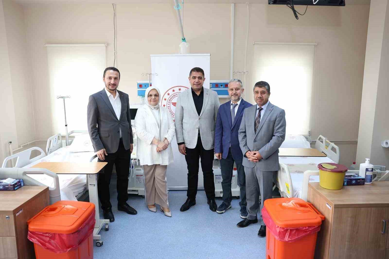 G&uuml;m&uuml;şova il&ccedil;esinde diyaliz &uuml;nitesi a&ccedil;ıldı
