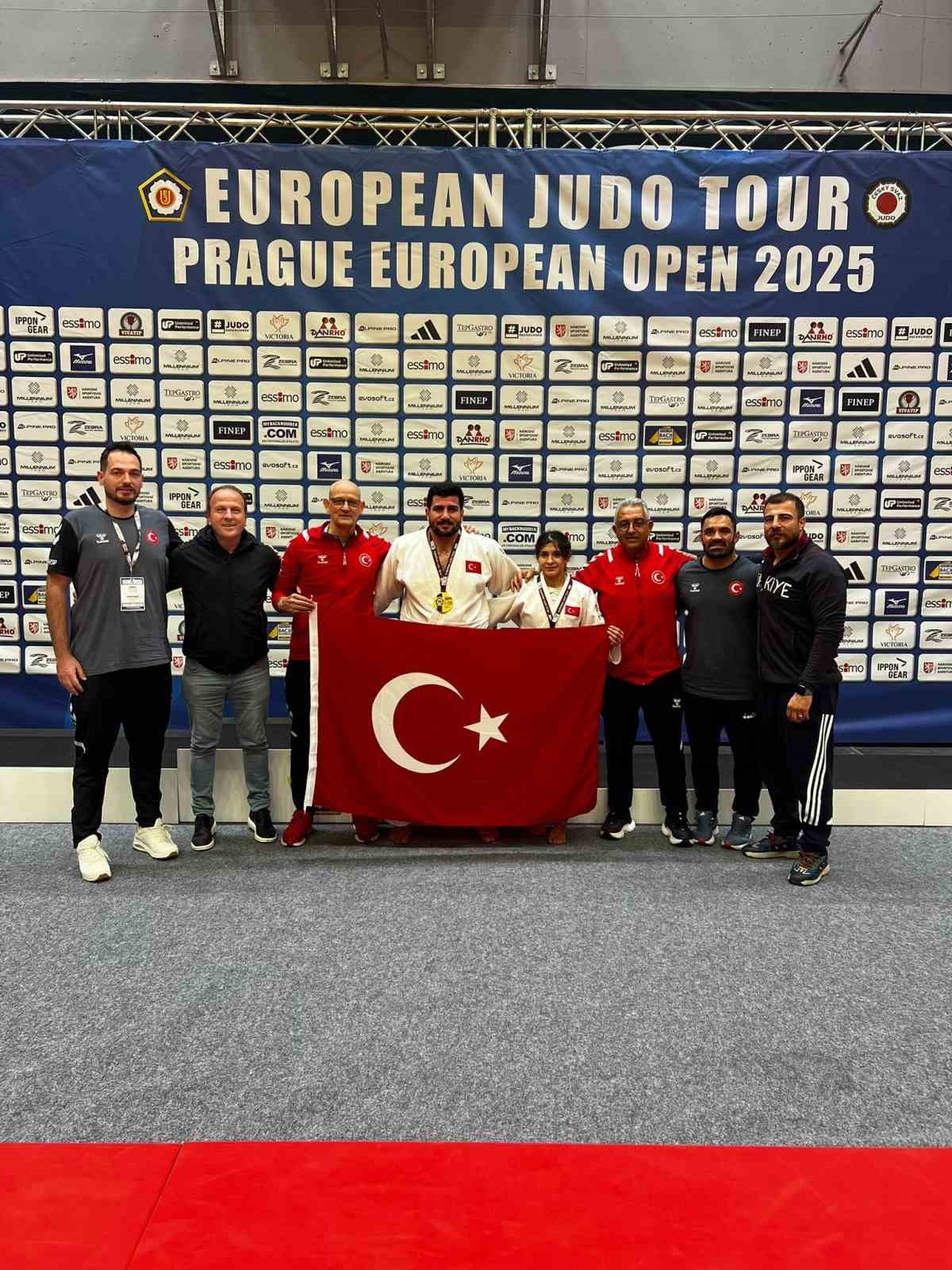 Milli judocu M&uuml;nir Ertuğ, Avrupa şampiyonu
