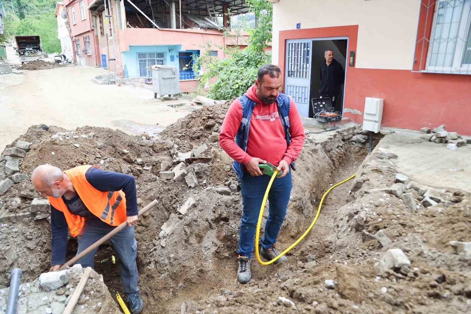 Gaziosmanpaşa Mahallesi doğal gaza kavuşuyor