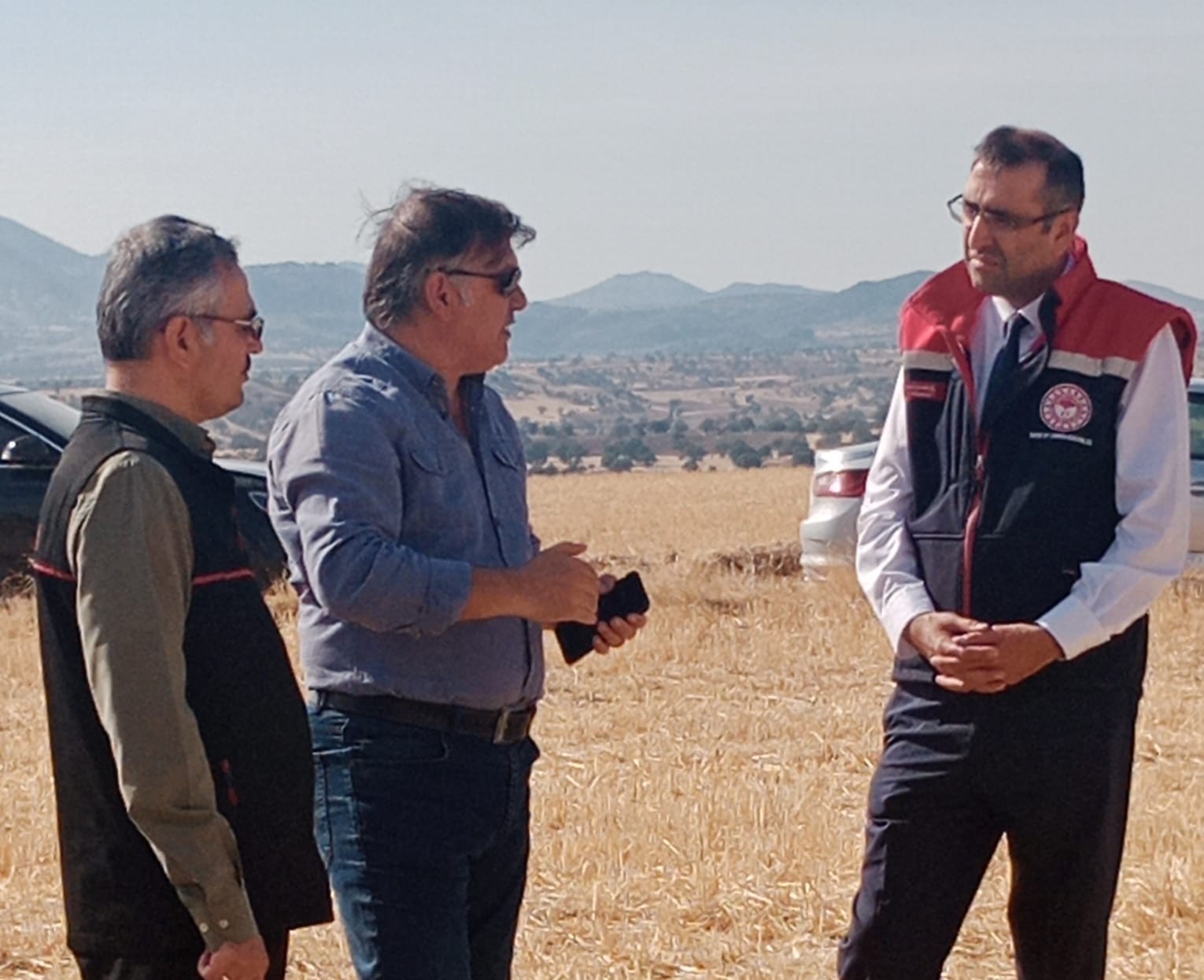 Tarımsal büyüme projesi kapsamında arazi çalışmaları yapıldı