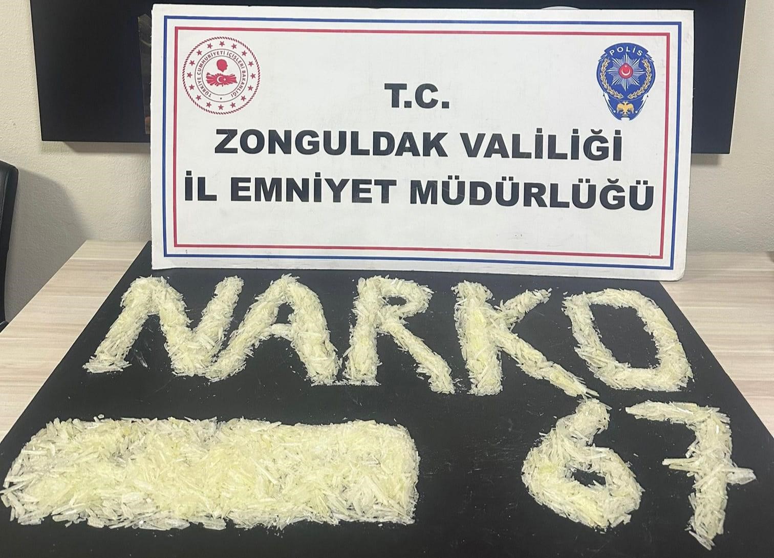 Zonguldak’ta uyuşturucu operasyonunda 1 tutuklama