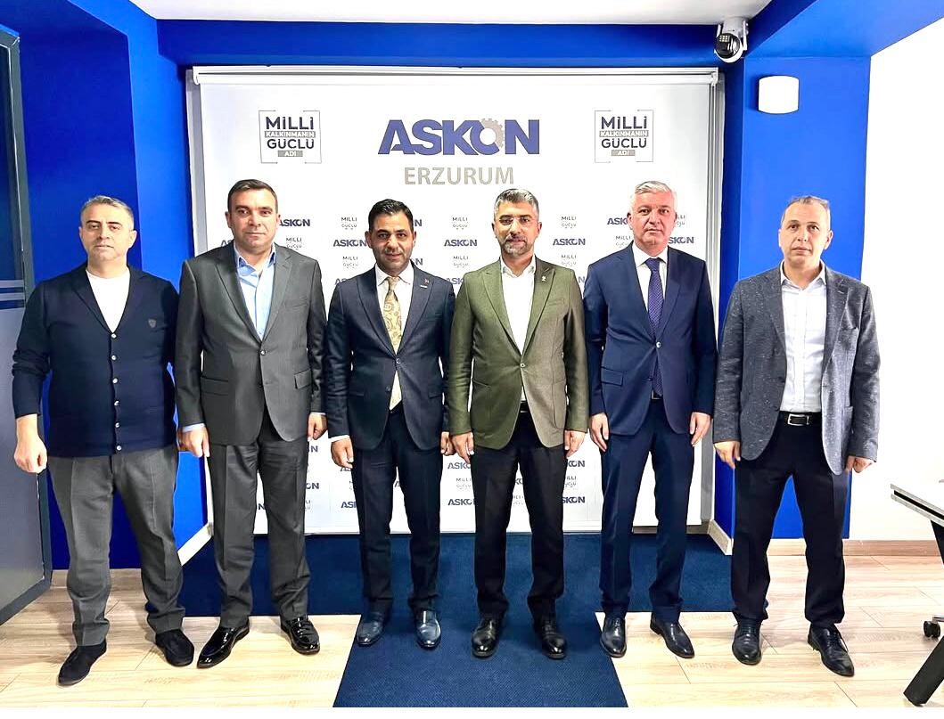 AK Parti İl Başkanı Av. Küçükoğlu’ndan Erzurum ASKON’a ziyaret