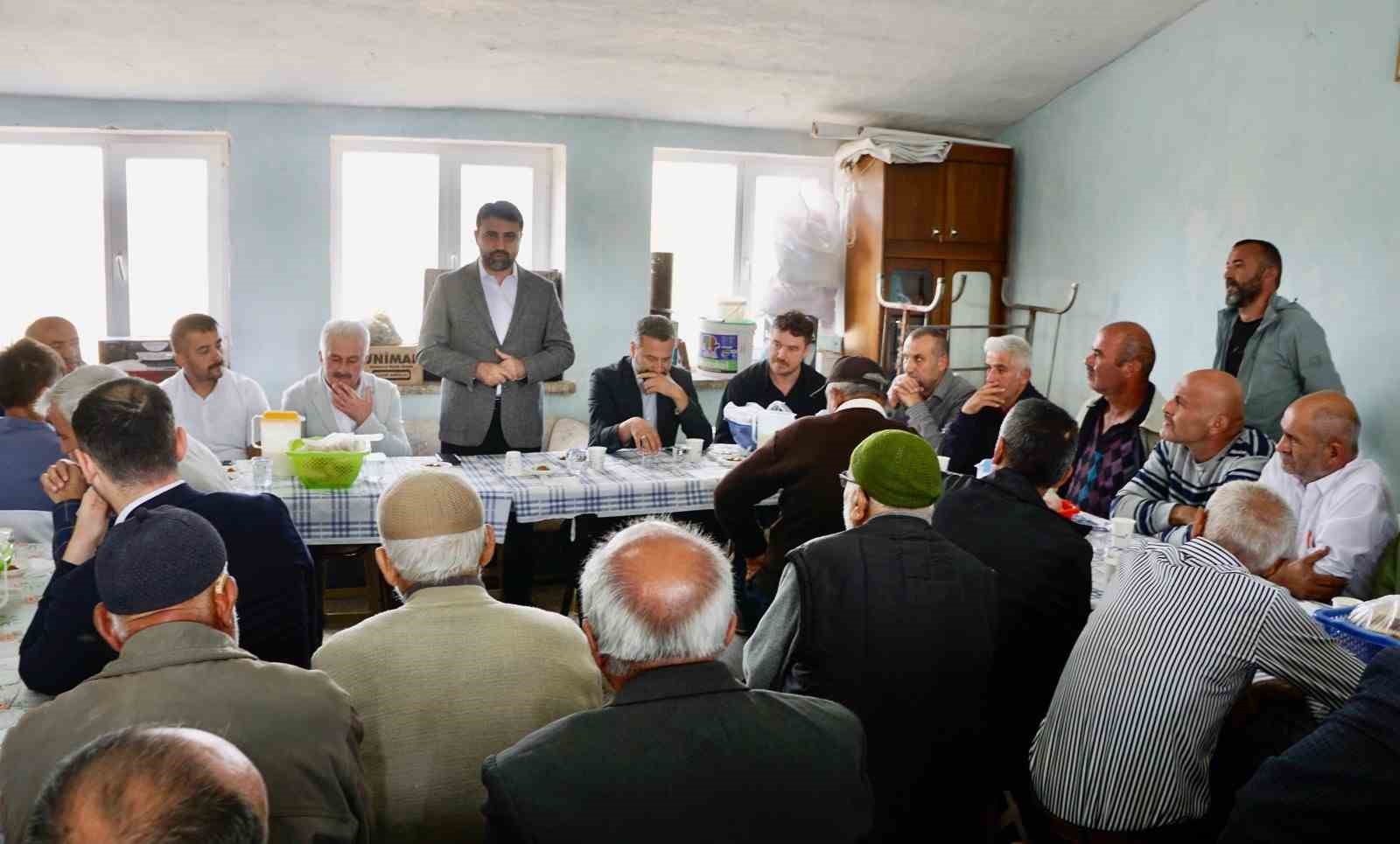 Milletvekili Şahin&rsquo;den Karab&uuml;k&rsquo;te k&ouml;y ziyareti
