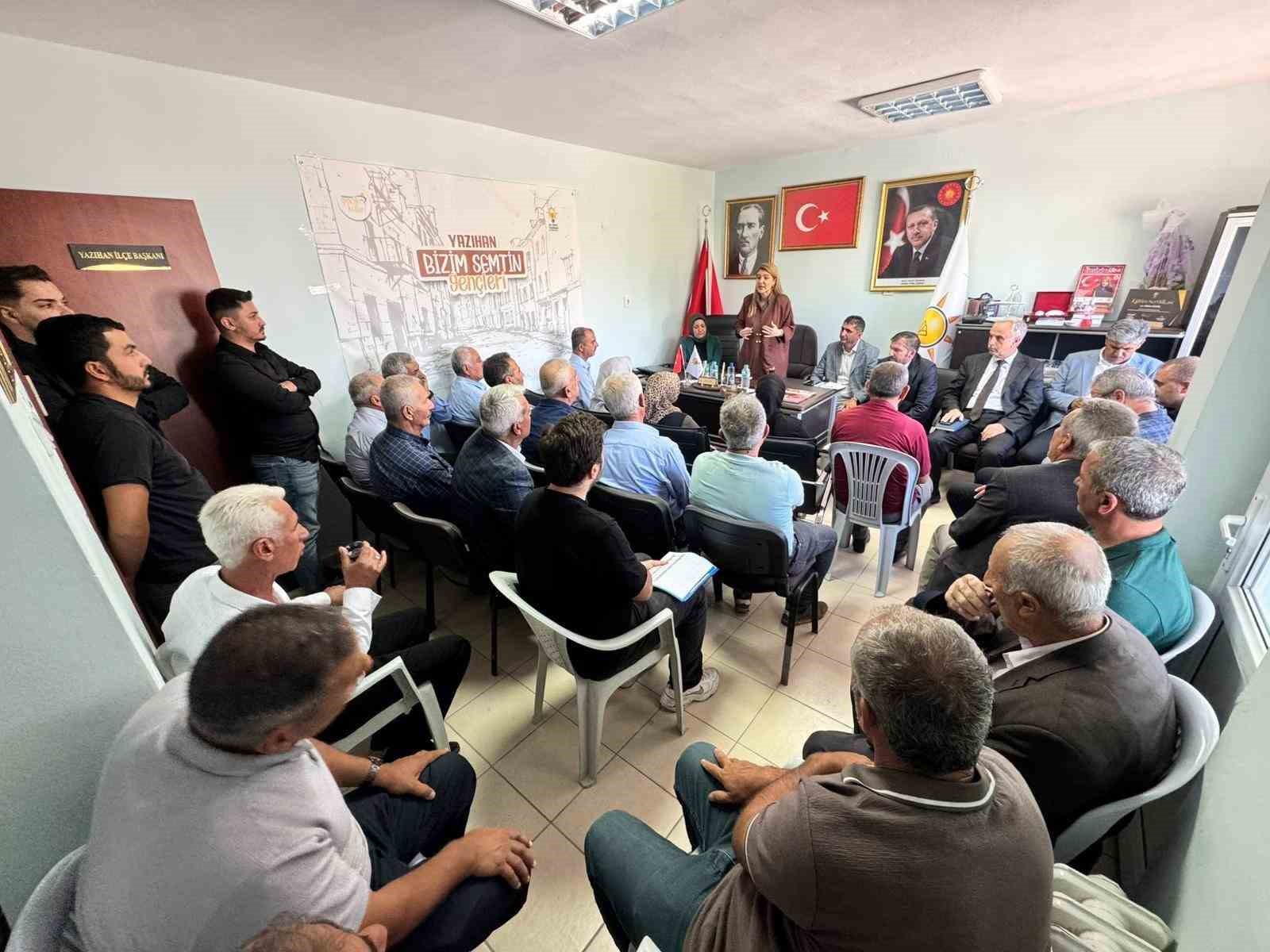 Yazıhan&rsquo;da dayanışma mesajı
