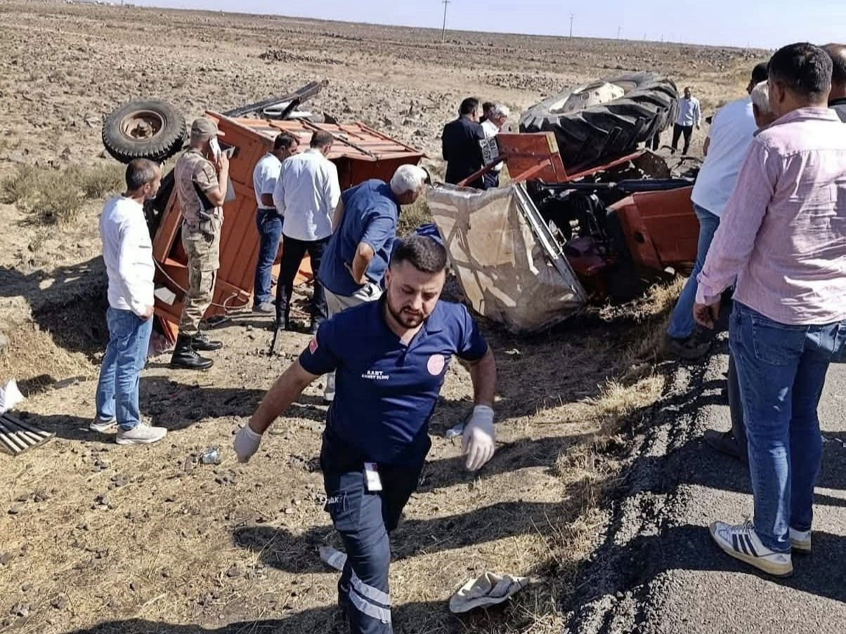 Şırnak’ta traktör devrildi: 1 ölü, 4 yaralı