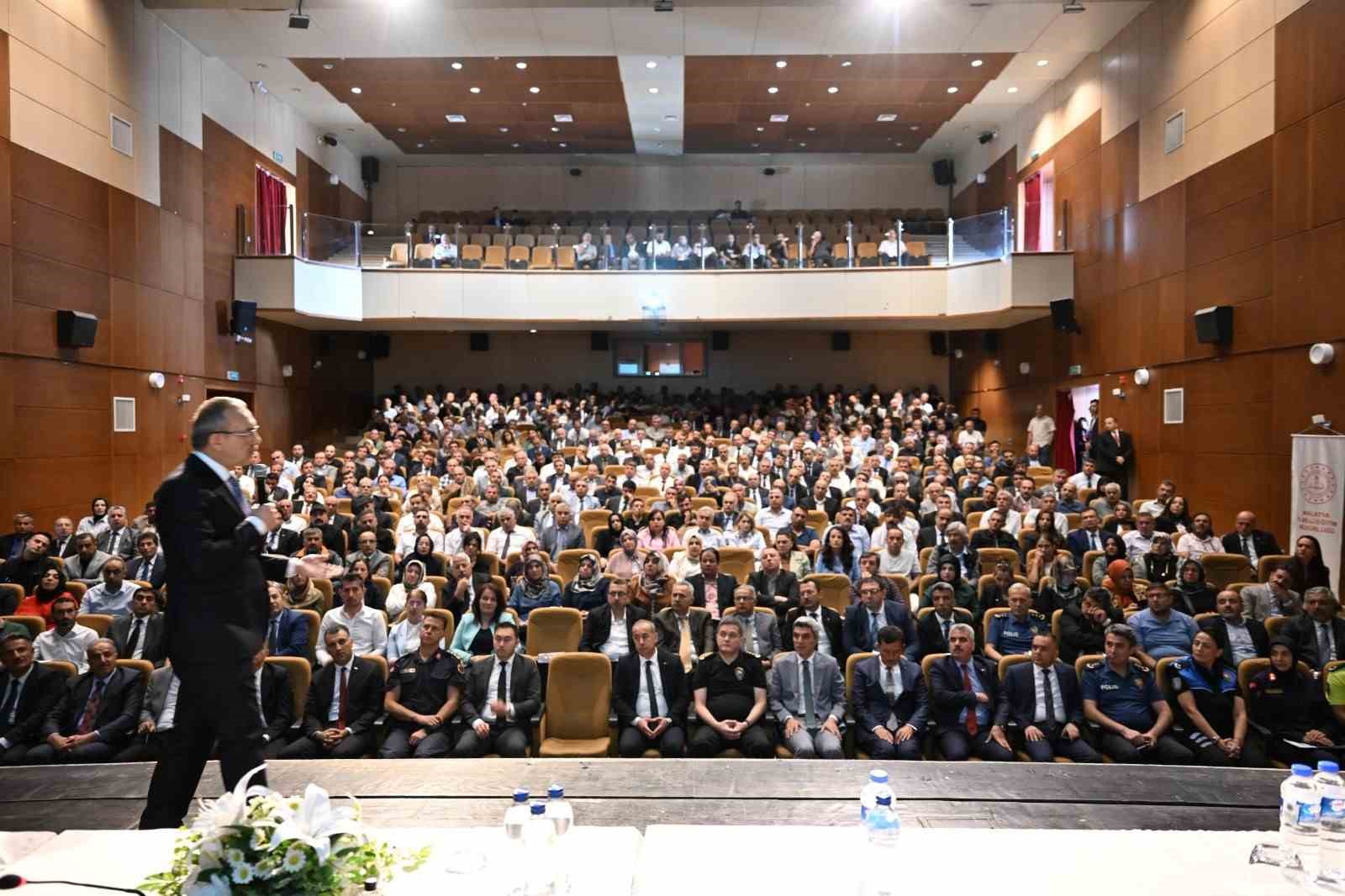 Malatya’da Eğitim ve Güvenlik toplantısı