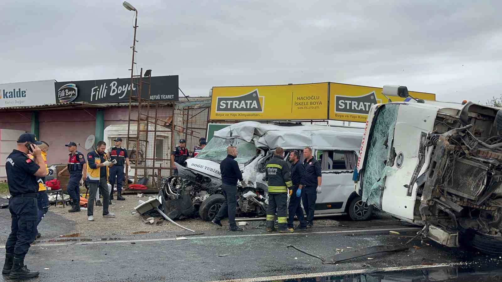 Tekirdağ’da korkunç kazada ölenlerin kimlikleri belirlendi