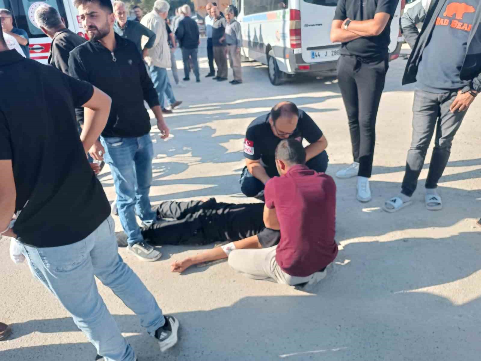 Malatya’da trafik kazası: 1 yaralı