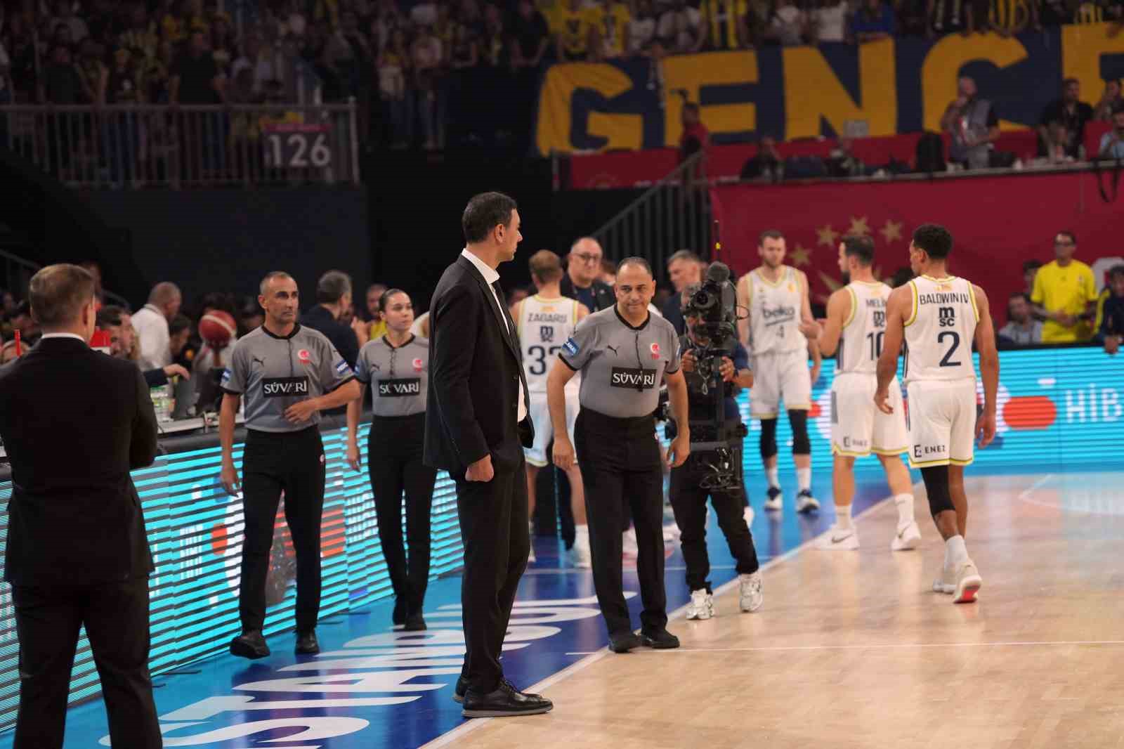 TBF’den Fenerbahçe ve Beşiktaş’a para cezası