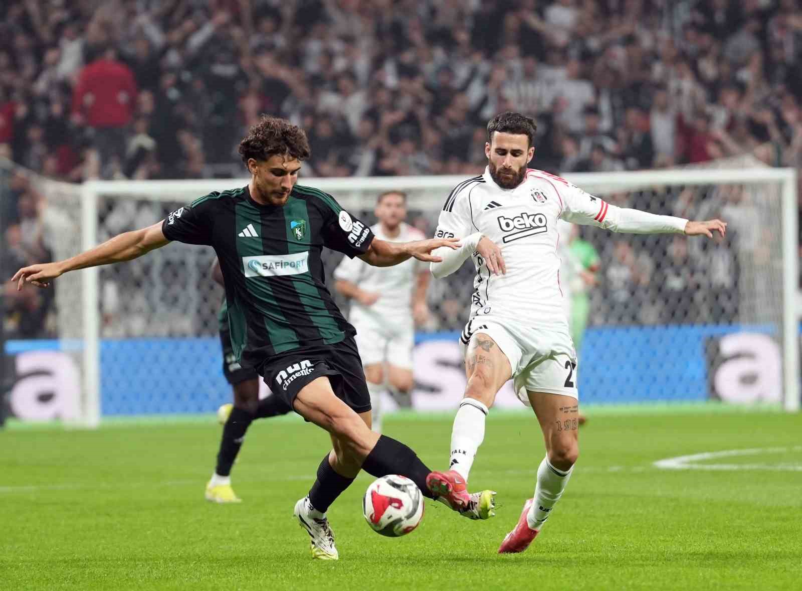 Trendyol Süper Lig: Beşiktaş: 2 - Kocaelispor: 0 (Maç devam ediyor)
