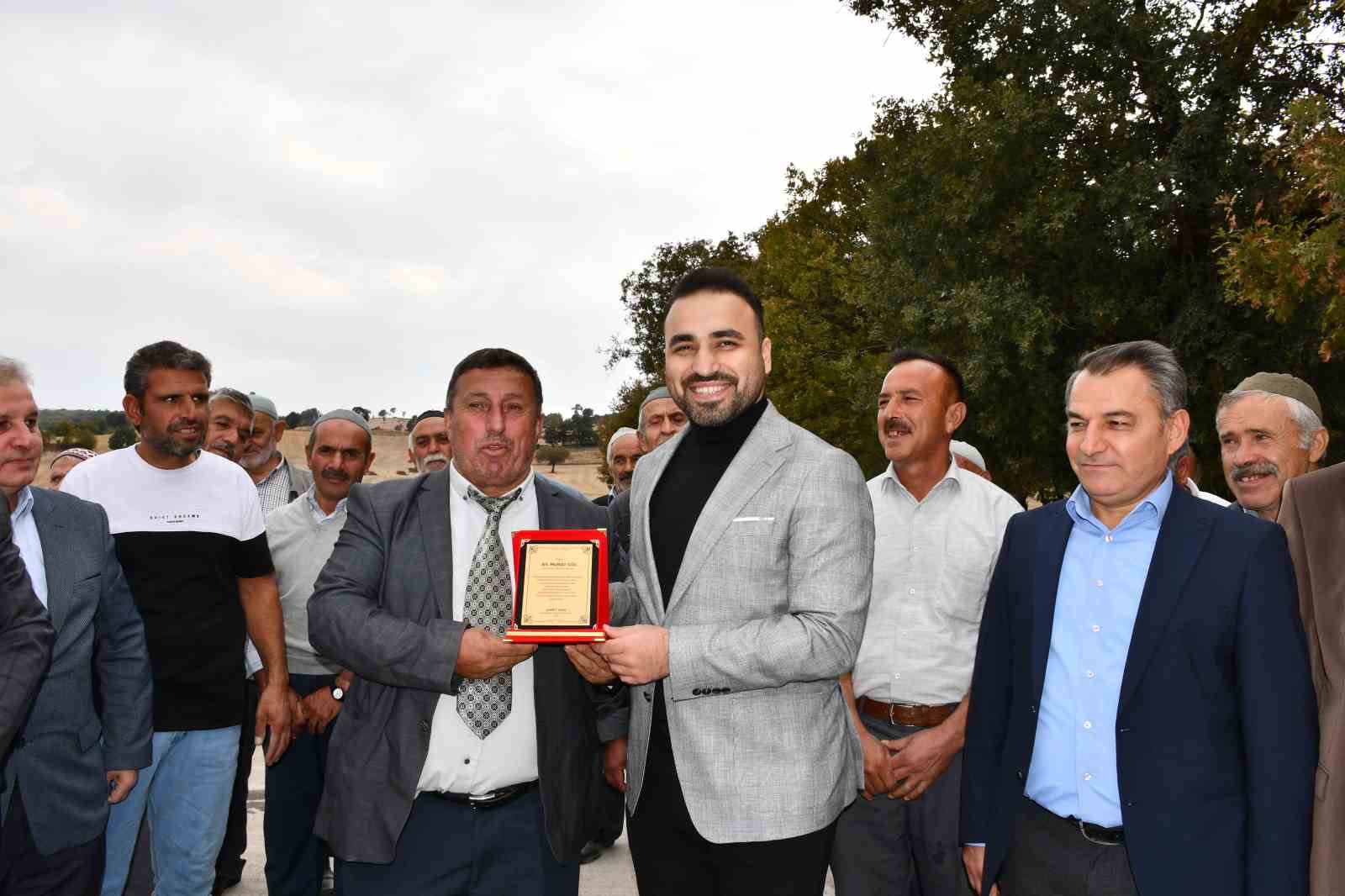 Vezirköprü’de yol açılışı