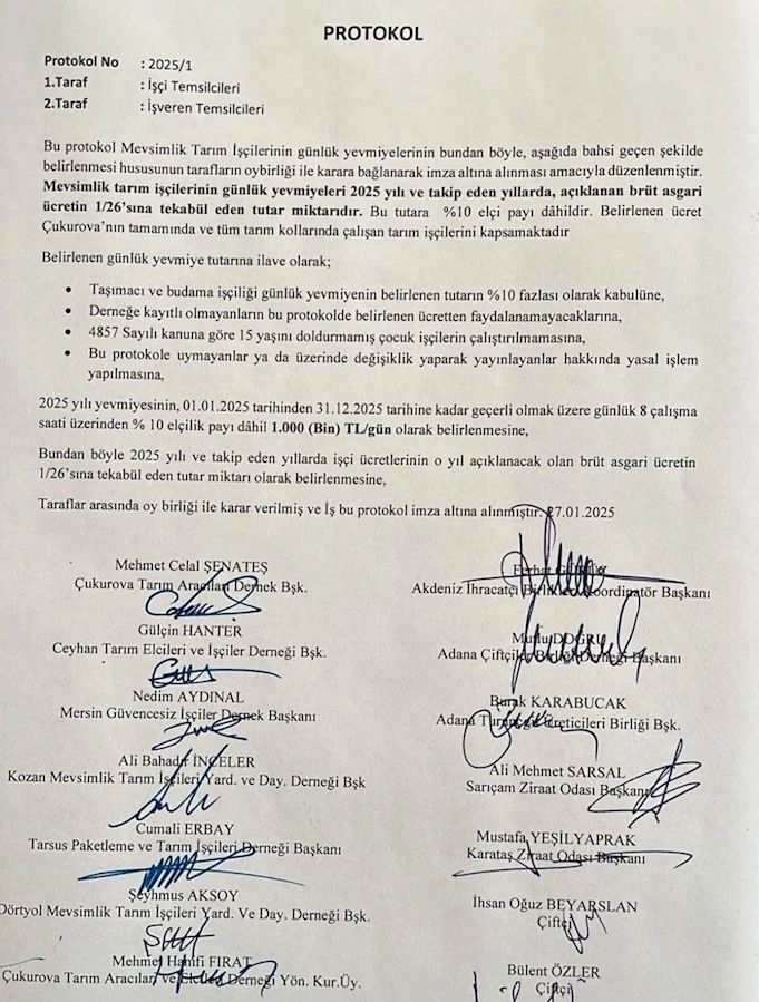Eylem yapan tarım işçileri ve aracılarına çiftçilerden çağrı: 