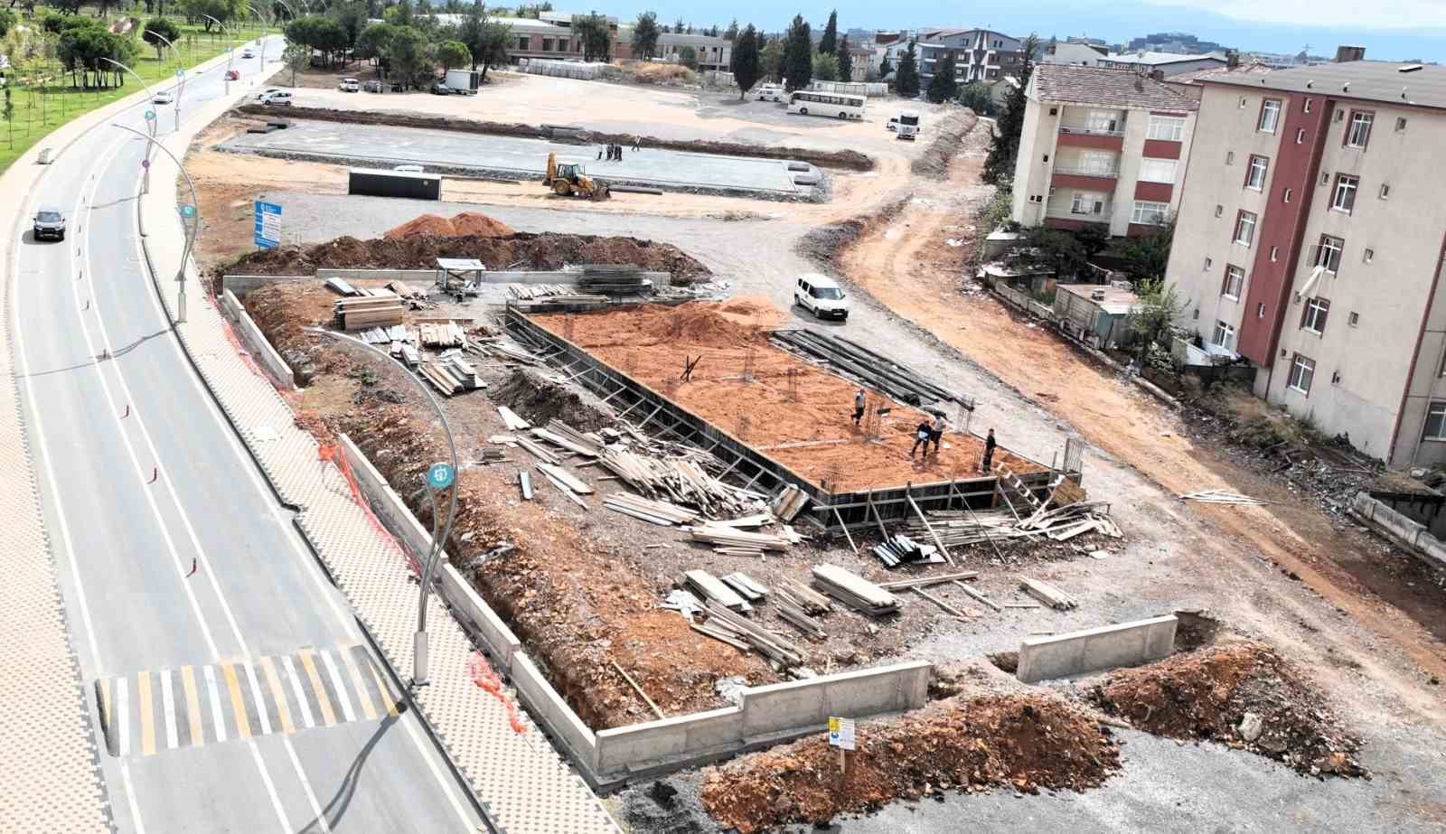 Şehit Yakınları ve Gazi Evi projesinde inşaat ilerliyor
