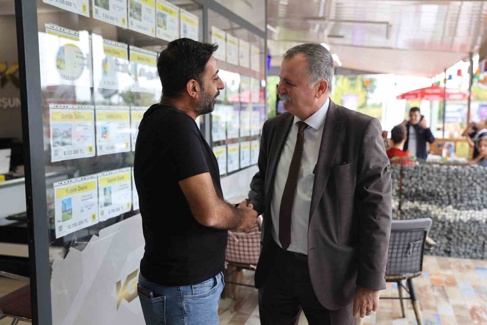 Başkan esnafla buluştu, talepleri dinledi