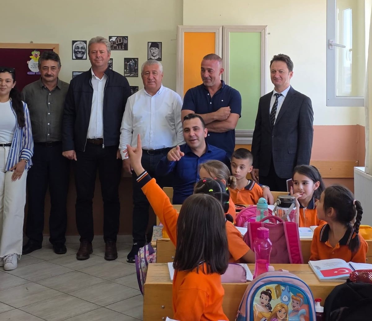Kaymakam Algın’dan Yeşilova Köyü İlkokulu’na ziyaret