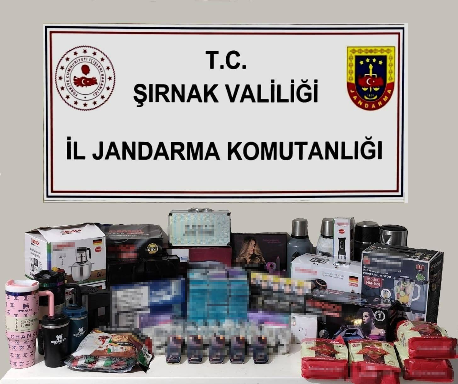 Şırnak’ta 11 milyon liralık kaçakçılık olayı önlendi

