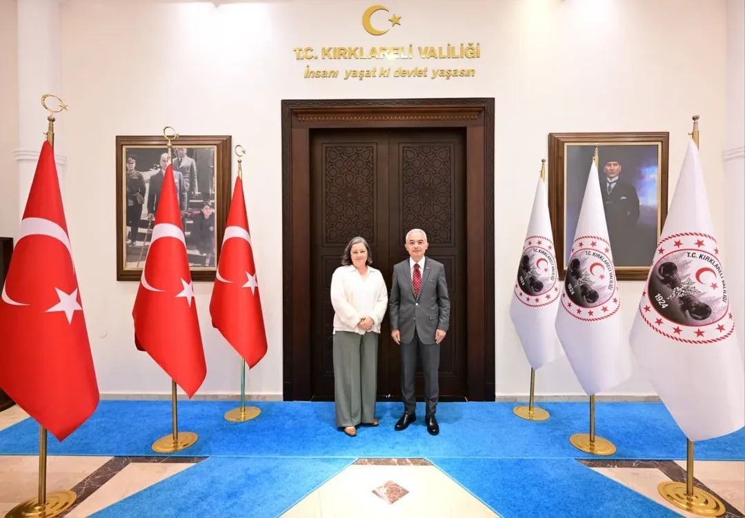 Almanya İstanbul Başkonsolosu’ndan Vali Turan’a ziyaret