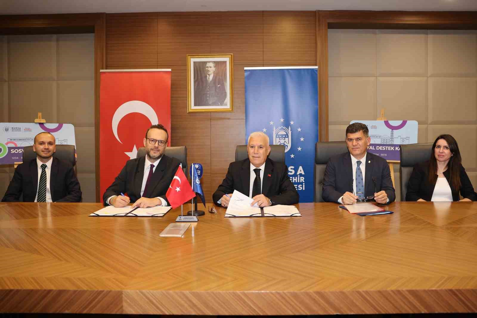 Bursa&rsquo;da sosyal belediyecilikte yeni dönem