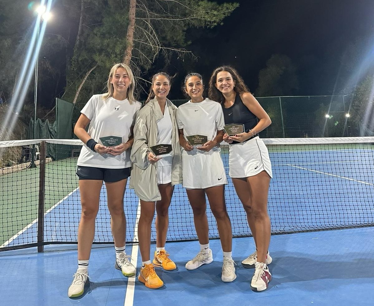 Salihli’de tenisin sultanları, ‘Güz Kupası’nda ter döktü