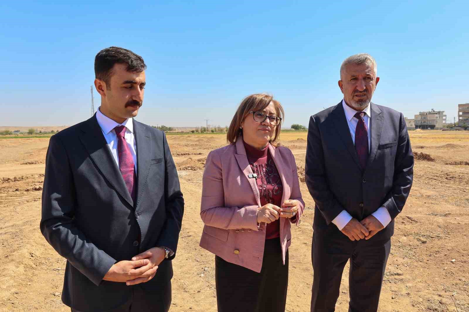 Başkan Fatma Şahin’den Karkamış’a 100 konut müjdesi