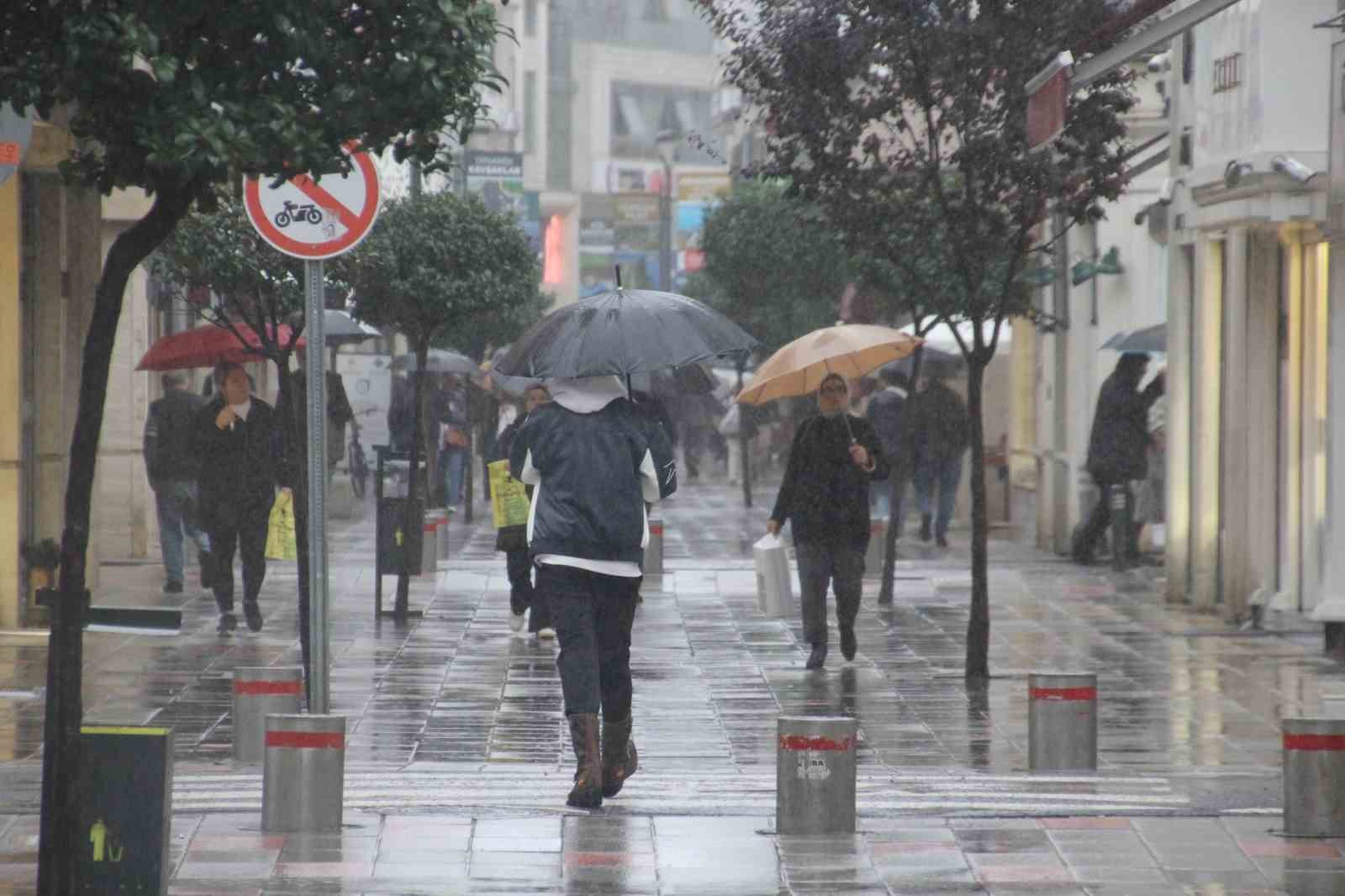 Ordu&rsquo;da sağanak
