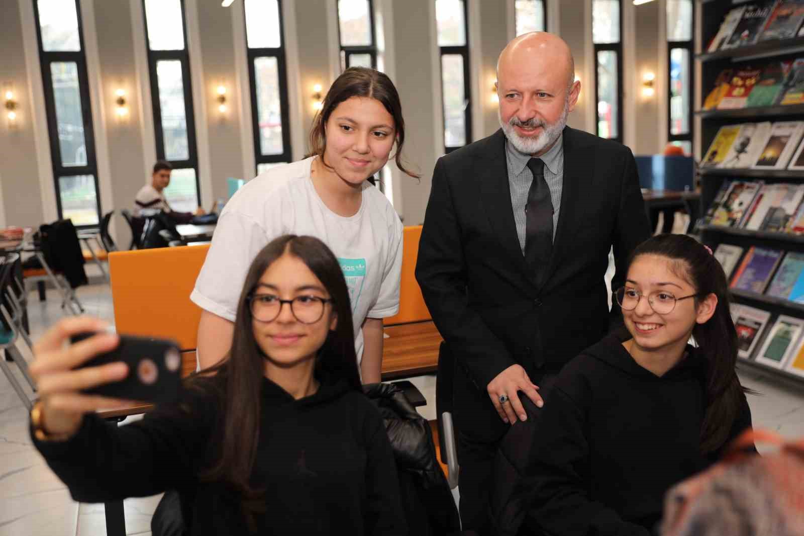 Kocasinan; Sinan Kütüphaneleri ile zenginleşiyor