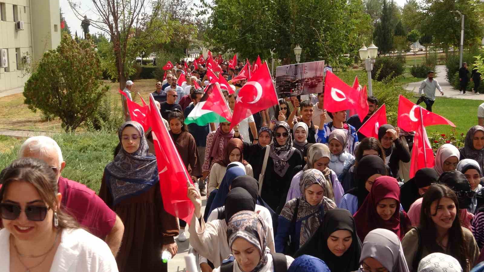 Adıyaman’da, Gazze için anma ve dayanışma programı düzenlendi