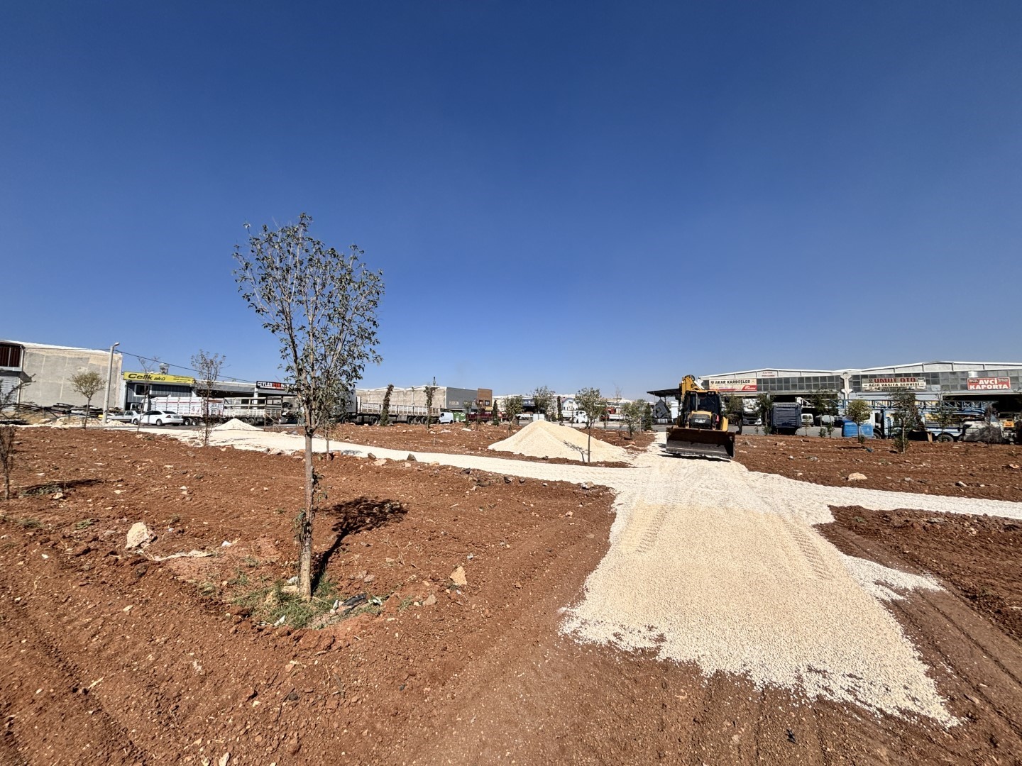 Eyyübiye Belediyesi’nden yeni yeşil alan çalışması