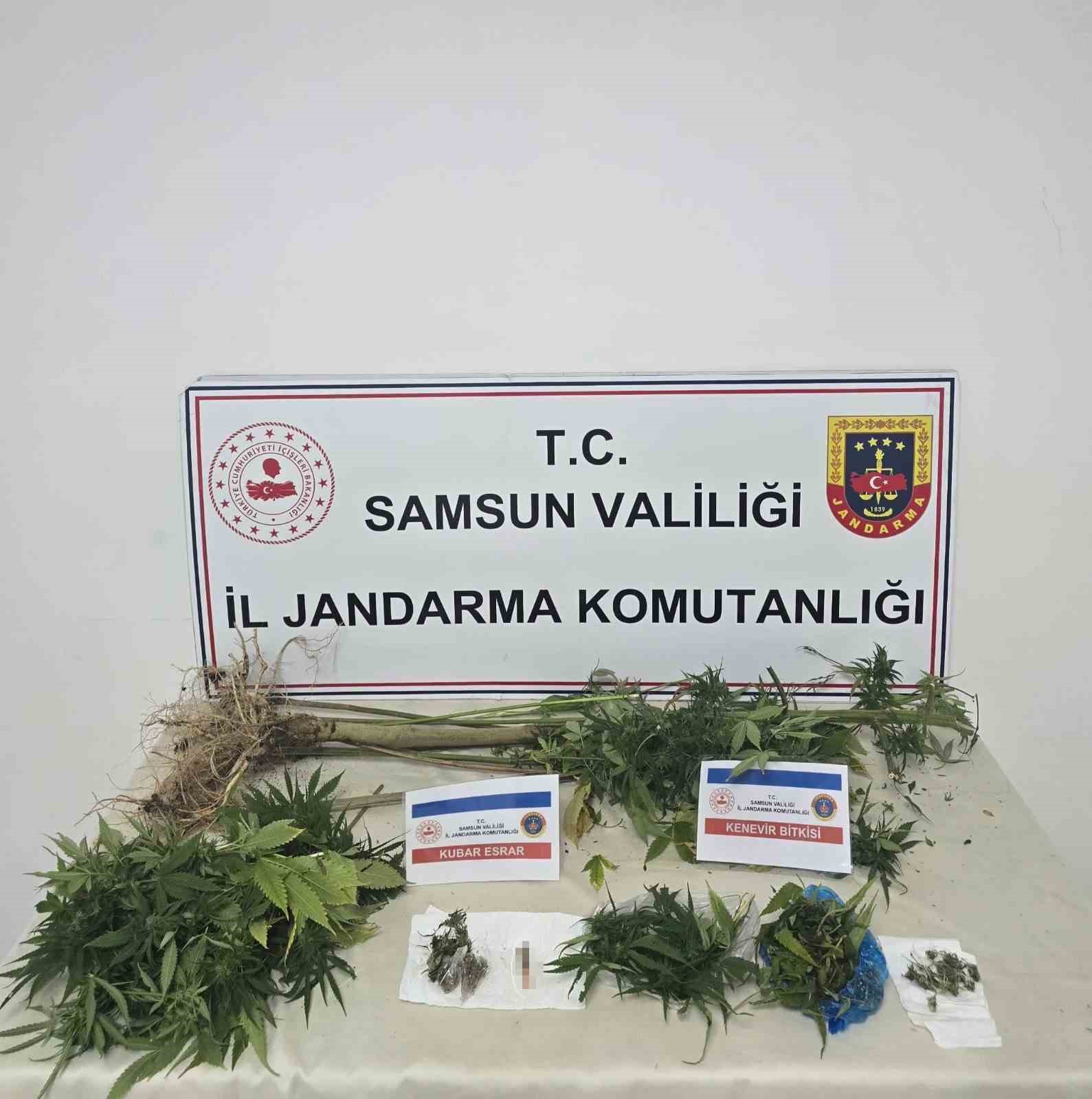 Jandarmadan iki ayrı uyuşturucu operasyonu: 3 g&ouml;zaltı
