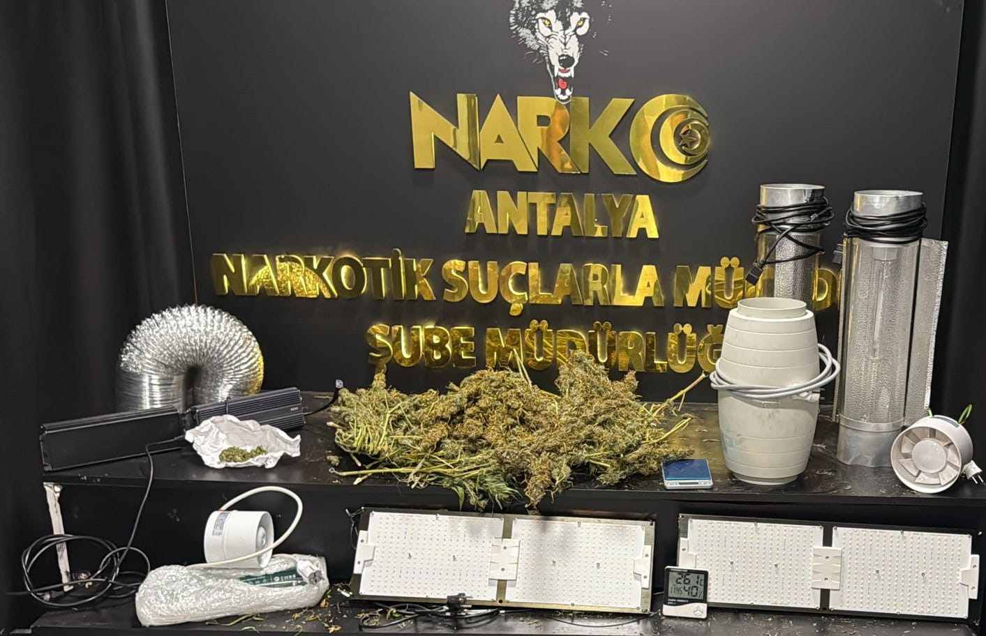 Antalya’da 1 haftada uyuşturucu madde suçundan 13 şahıs tutuklandı